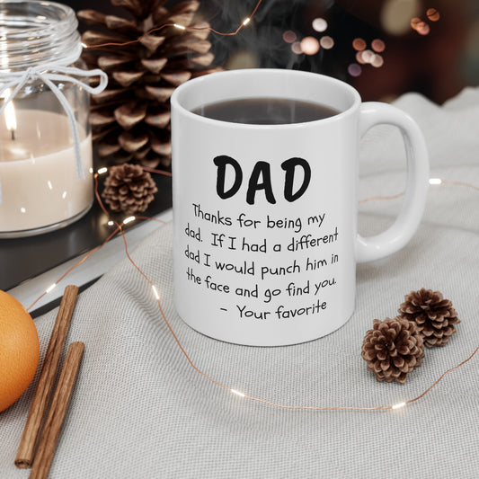 To My Dad | Ceramic Mug, (11oz, 15oz)