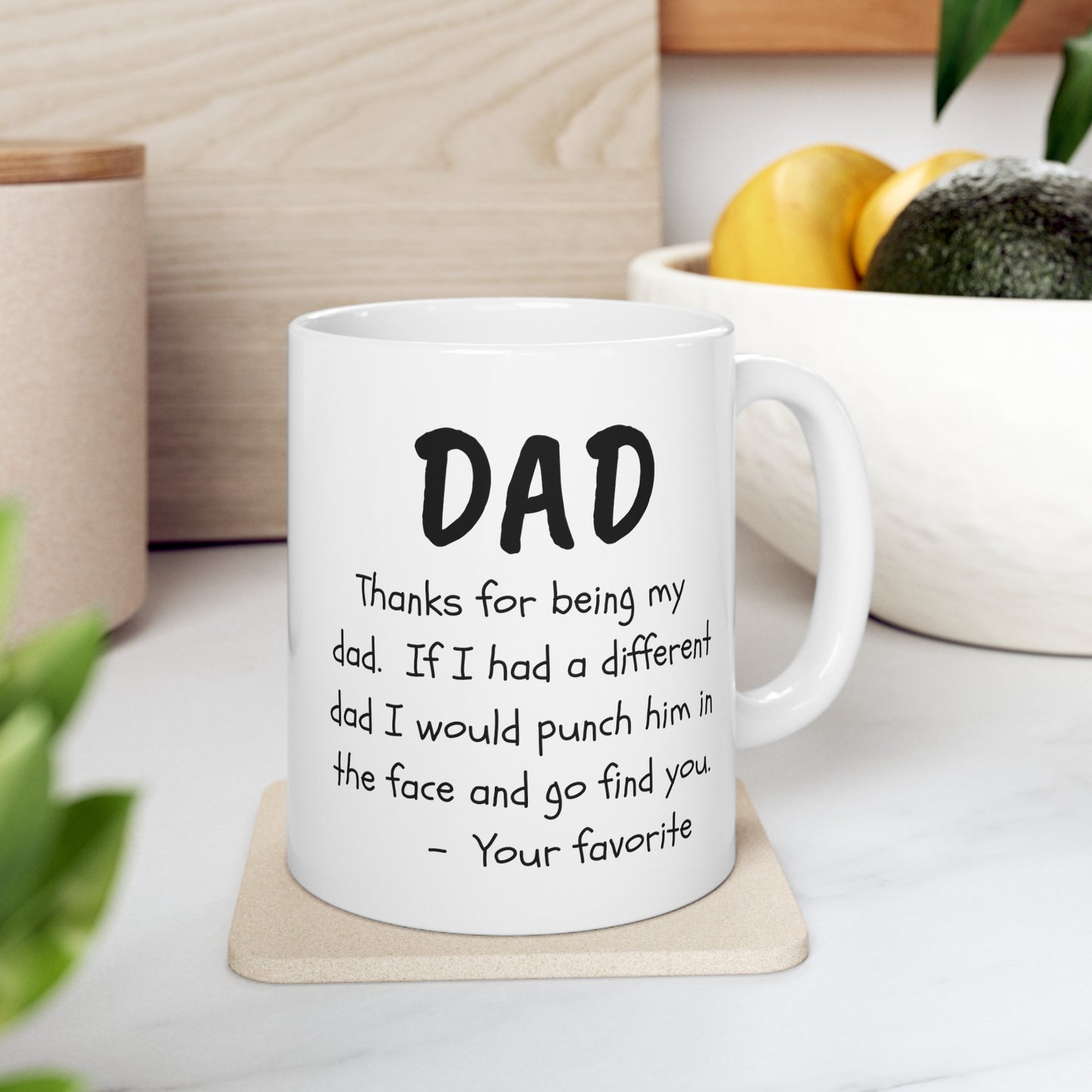 To My Dad | Ceramic Mug, (11oz, 15oz)